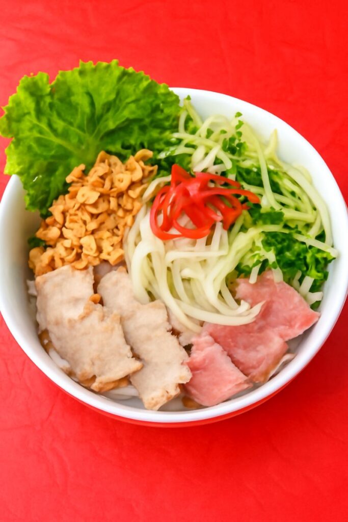 bowl of bun mam nem da nang