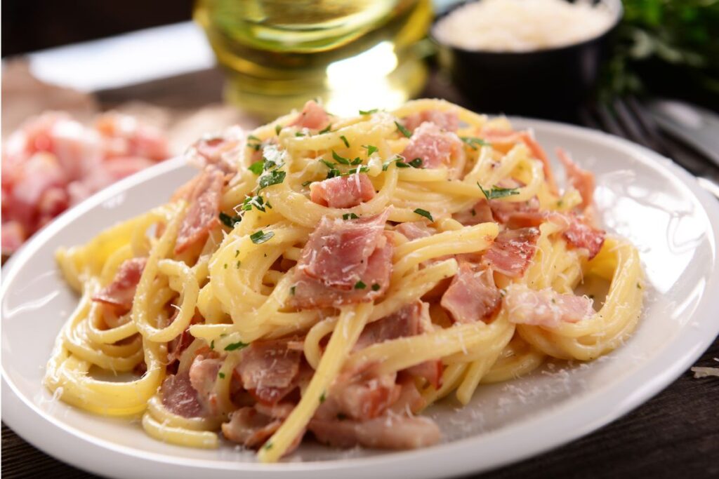 carbonara dish