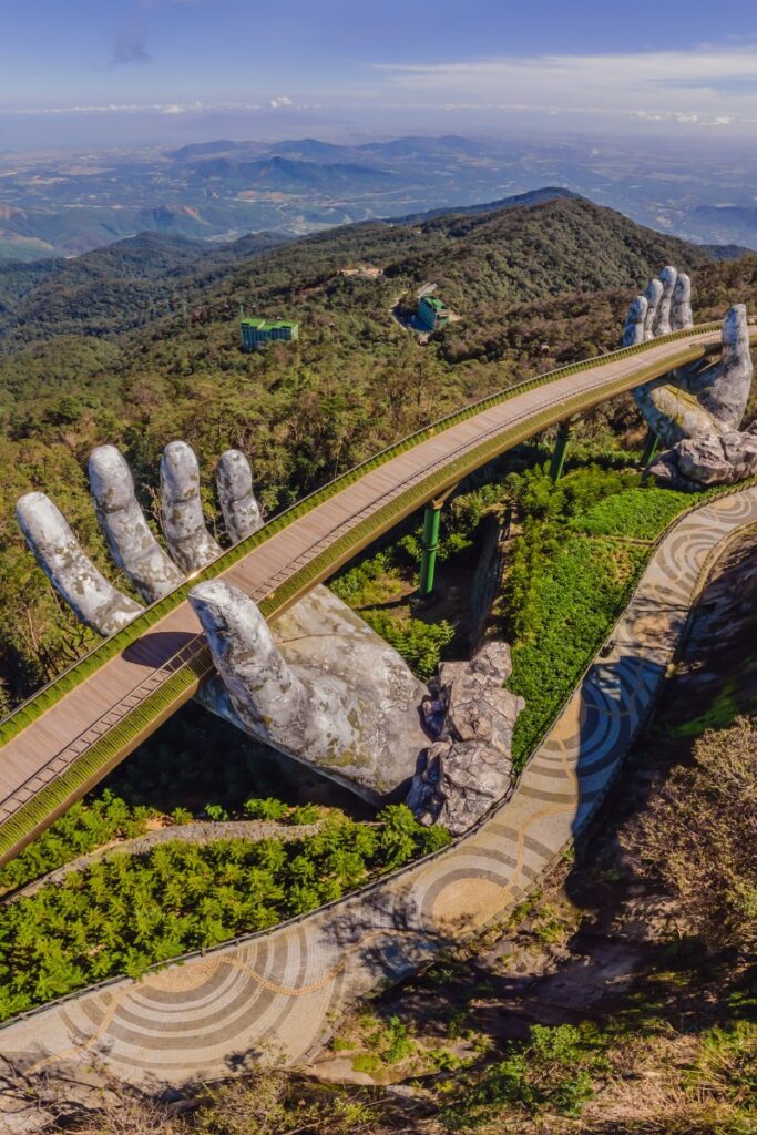 Golden Bridge in Ba Na Hills