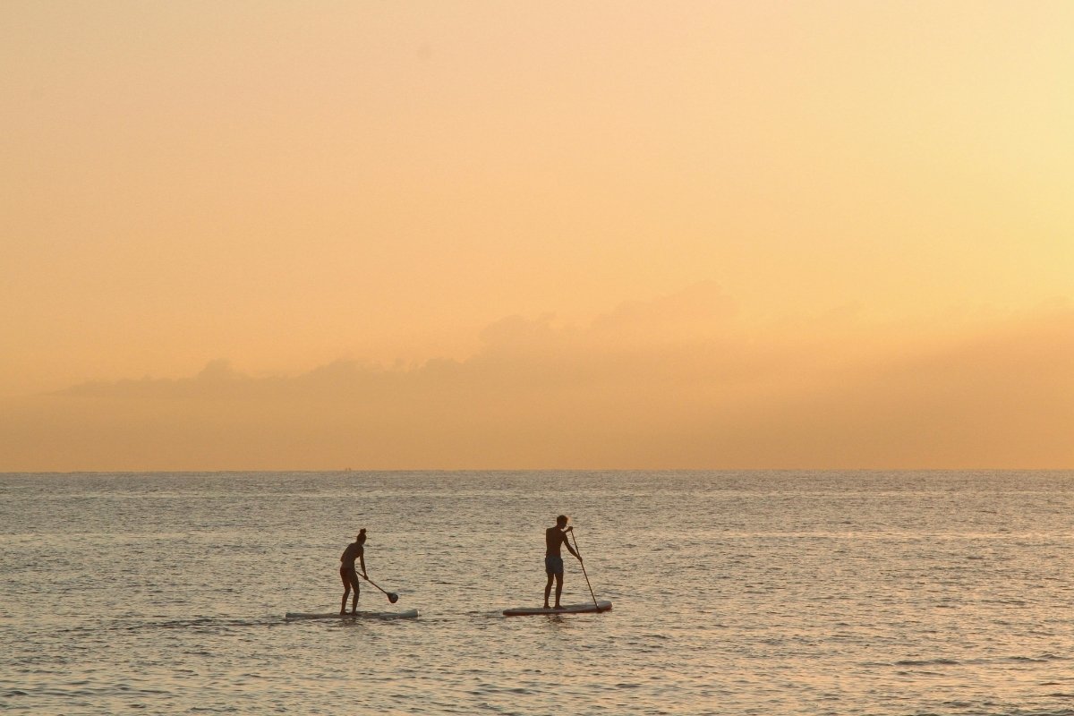 stand-up paddleboarding