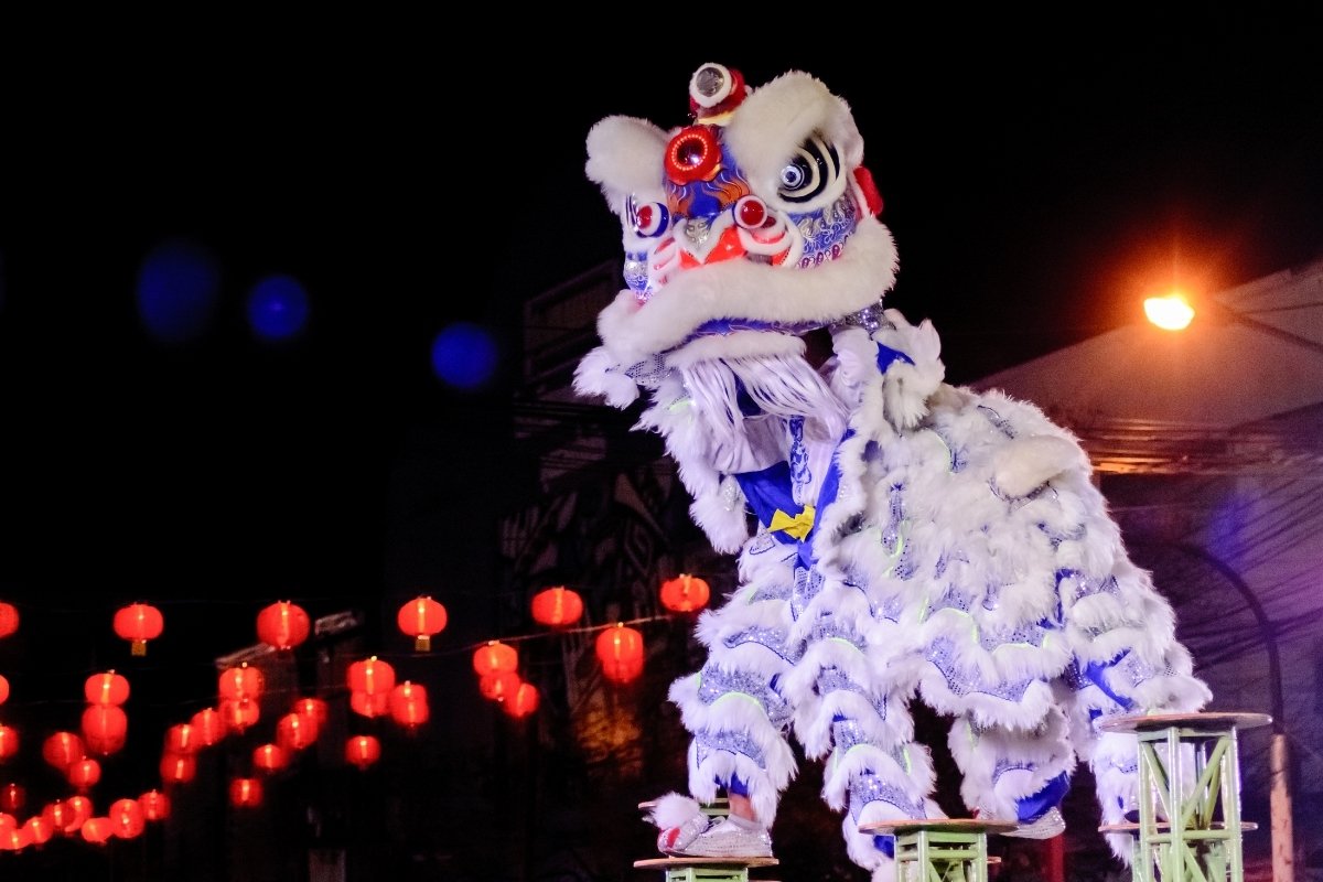 international lion dance festival in da nang mid autumn festival