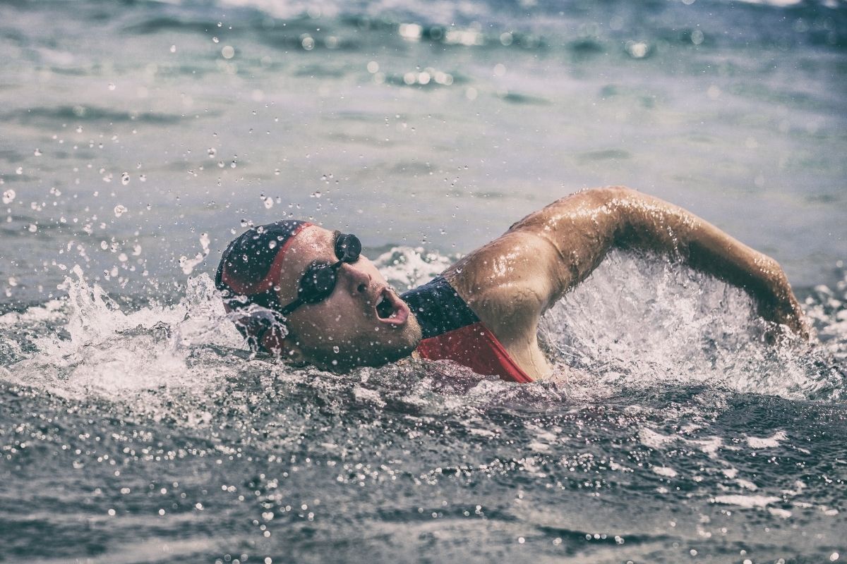 The 1.9km Swim Course (East Sea Park) in 70.3 Ironman Da Nang